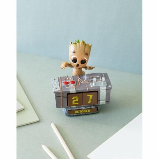 Calendario Perpetuo Guardianes de la Galaxia Groot 3D Marvel 13 cm [4]
