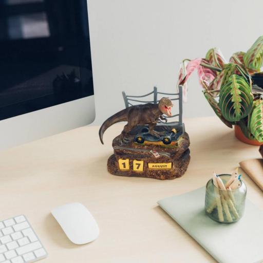 Calendario Perpetuo Jurassic Park Tiranosaurio Rex 17 cm [3]