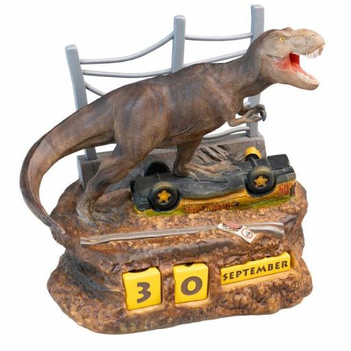 Calendario Perpetuo Jurassic Park Tiranosaurio Rex 17 cm [0]