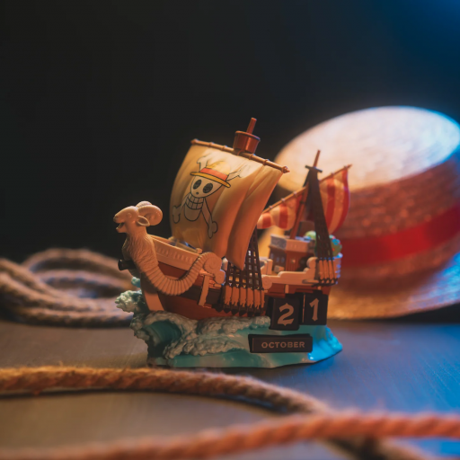 Calendario Perpetuo One Piece Going Merry 3D [4]