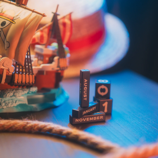 Calendario Perpetuo One Piece Going Merry 3D [5]