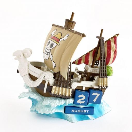Calendario Perpetuo One Piece Going Merry 3D [3]
