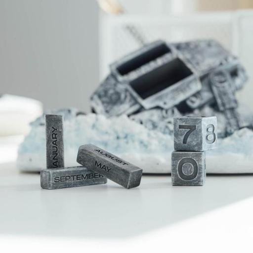 Calendario Perpetuo Star Wars At-AT Derribado 20 cm [3]