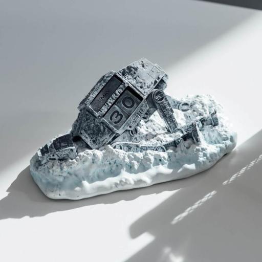 Calendario Perpetuo Star Wars At-AT Derribado 20 cm [4]