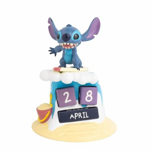 Calendario Perpetuo Stitch Surfer Disney 15 cm