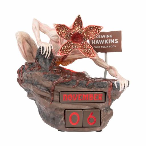 Calendario Perpetuo Stranger Things Demogorgon 3D 14 cm [0]