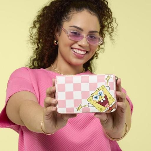 Cartera Monedero Bob Esponja & Patricio Checkered Loungefly 15 cm [4]