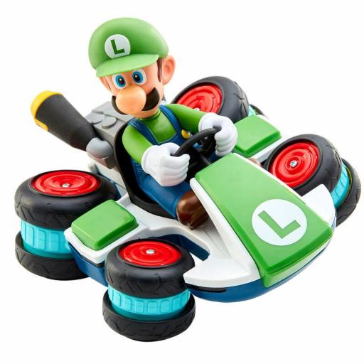 Coche Radio Control Mario Kart Luigi Mini RC Racer Nintendo 20 cm