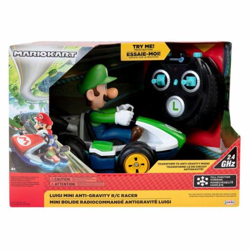 Coche Radio Control Mario Kart Luigi Mini RC Racer Nintendo 20 cm [5]