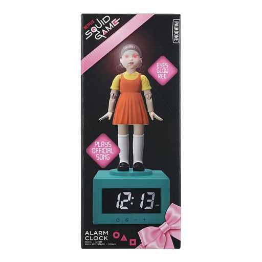 Despertador El juego del Calamar  muñeca Young-Hee 26 cm [2]