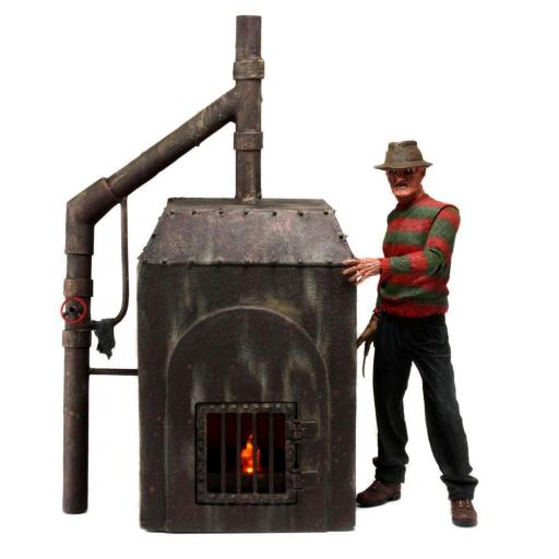Diorama Pesadilla en Elm Street horno NECA 23 cm