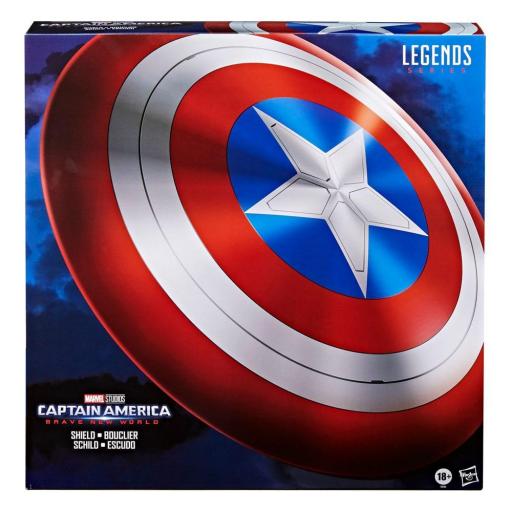 Escudo Capitán América: Un Nuevo Mundo Marvel Legends Hasbro 60 cm [3]