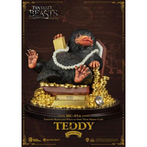 Estatua Animales Fantásticos Teddy Master Craft 21 cm