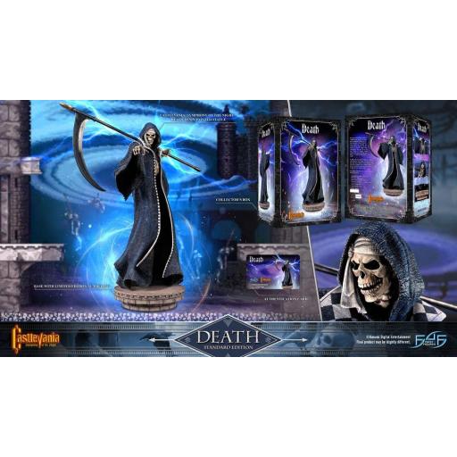 Estatua Castlevania Symphony of the Night Death 59 cm