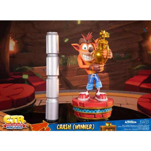 Estatua Crash Team Racing Nitro-Fueled  Crash (Winner) estándar 46 cm [3]