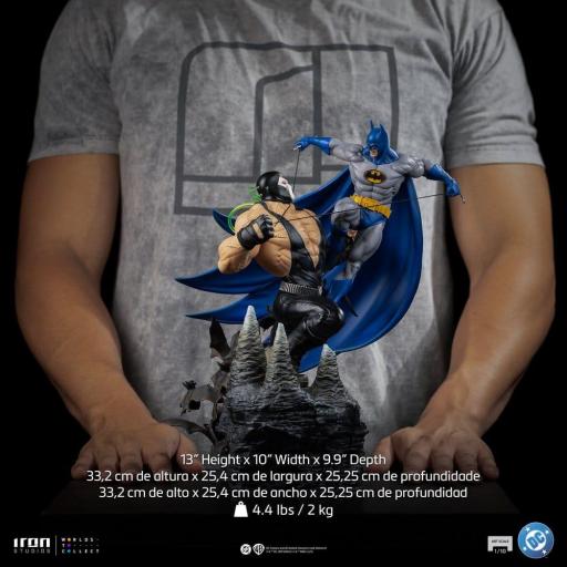 Estatua DC Comics Batman vs Bane Iron Studios 33 cm [7]