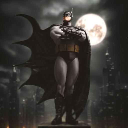 Estatua DC Comics BatmanLegacy DC Trinity Iron Studios 60 cm