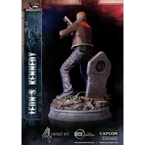 Estatua Darkside Collectible Studio Resident Evil 4 Leon S. Kennedy 50 cm [3]