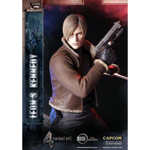 Estatua Resident Evil 4 Leon S. Kennedy Darkside Collectible Studio 50 cm [1]