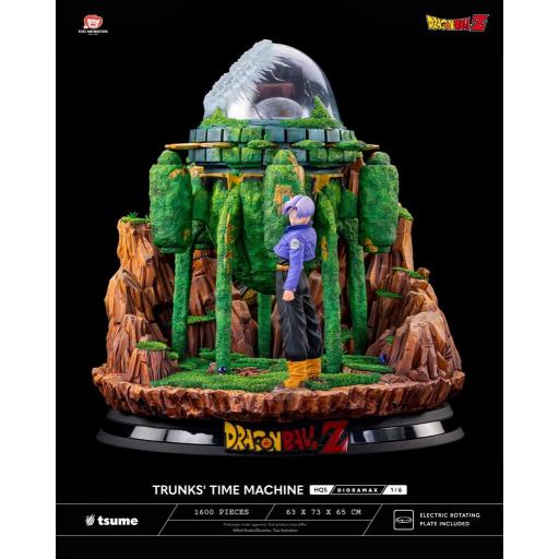 Estatua Dragon Ball Trunks máquina del tiempo HQS Tusme 73 cm [0]