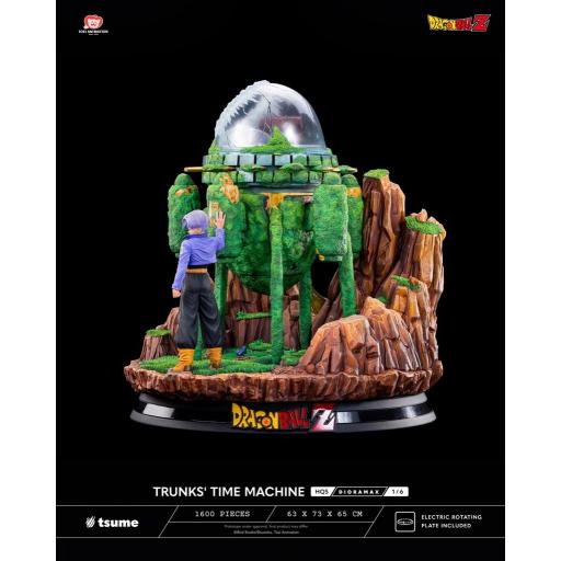 Estatua Dragon Ball Trunks máquina del tiempo HQS Tusme 73 cm [4]