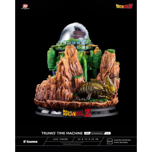 Estatua Dragon Ball Trunks máquina del tiempo HQS Tusme 73 cm [6]