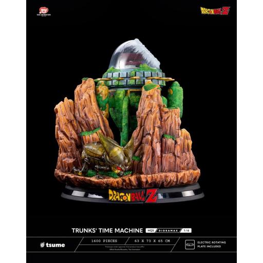 Estatua Dragon Ball Trunks máquina del tiempo HQS Tusme 73 cm [7]