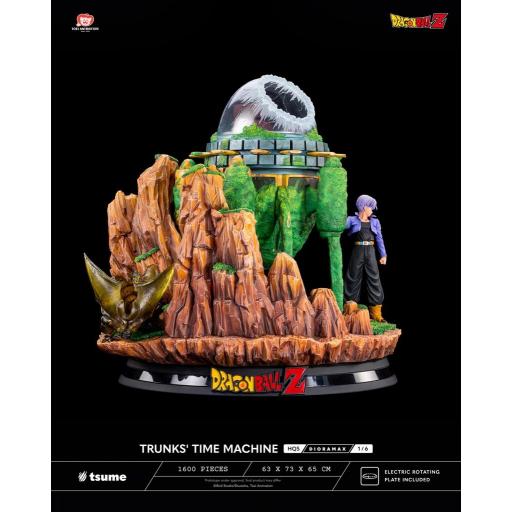 Estatua Dragon Ball Trunks máquina del tiempo HQS Tusme 73 cm [3]