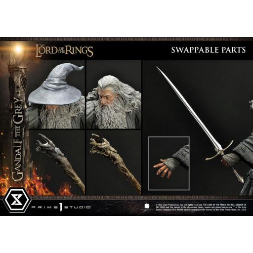 Estatua El Señor de los Anillos Gandalf El Gris Prime 1 Studio 61 cm [7]