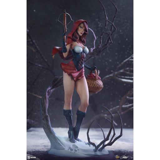 Estatua Fairytale Fantasies Collection Red Riding Hood Sideshow 48 cm