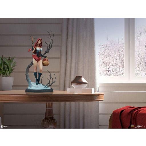Estatua Fairytale Fantasies Collection Red Riding Hood Sideshow 48 cm [3]
