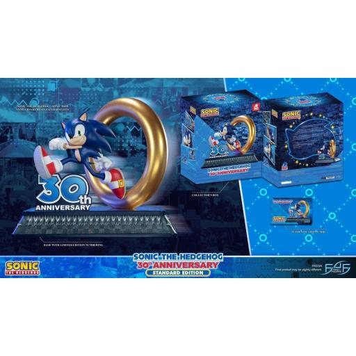 Estatua First 4 Figures Sonic the Hedgehog  30th Anniversary exclusive edition 41 cm