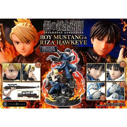 Estatua Fullmetal Alchemist Roy Mustang & Riza Hawkeye Prime 1 Studio 50 cm [6]