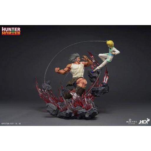 Estatua Hunter x Hunter Elite Dynamic Kurapika Vs Uvogin 61 cm [1]