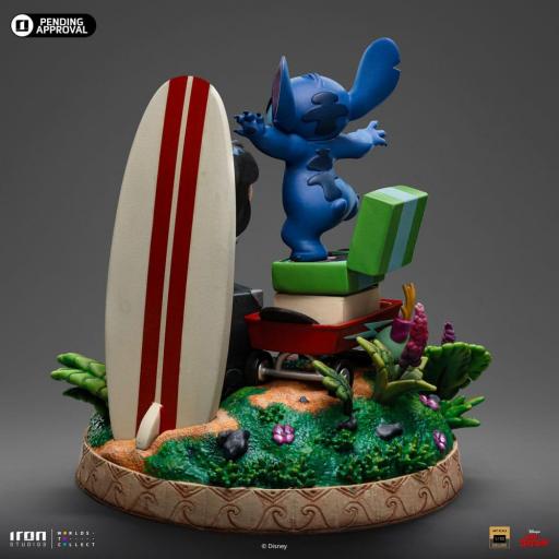 Estatua Lilo & Stitch Iron Studios Deluxe Art Scale Iron Studios 20 cm [4]