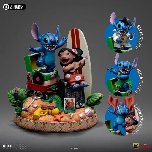 Estatua Lilo & Stitch Iron Studios Deluxe Art Scale Iron Studios 20 cm [7]