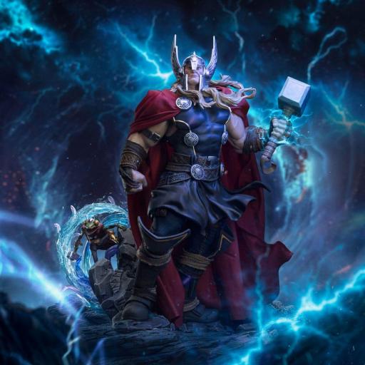 Estatua Marvel Thor Unleashed Iron Studios 67 cm [0]