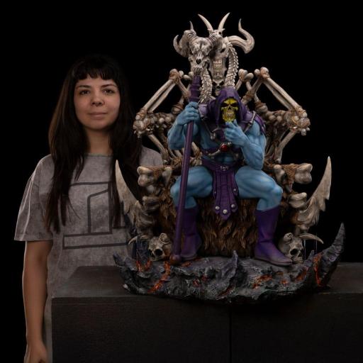 Estatua Masters of the Universe Skeletor Legacy Prime Scale Iron Studios 67 cm  [7]