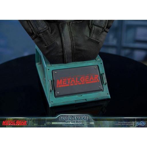 Estatua Metal Gear Solid Busto Solid Snake F4F 56 cm [6]