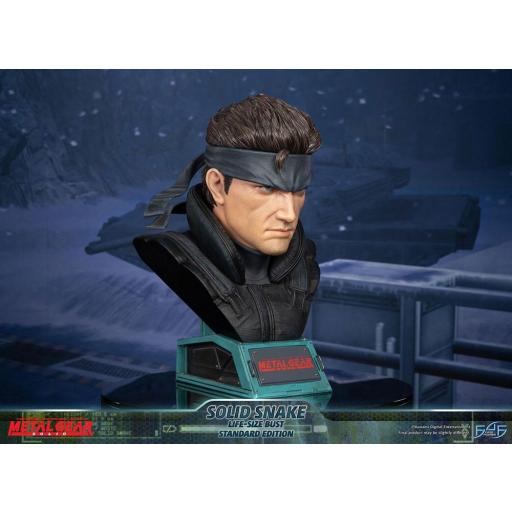 Estatua Metal Gear Solid Busto Solid Snake F4F 56 cm [3]