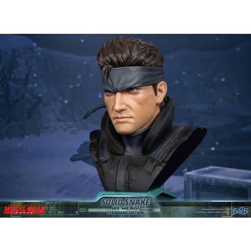 Estatua Metal Gear Solid Busto Solid Snake F4F 56 cm [4]