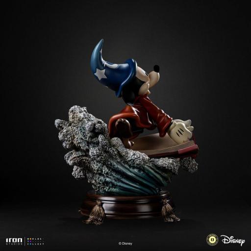 Estatua Mickey Mouse Vintage Collection Sorcerer Disney Iron Studios 28 cm [6]