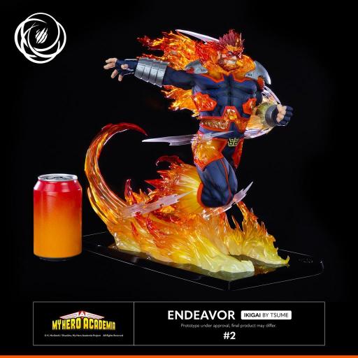 Estatua My Hero Academia Endeavor Ultra Ver. Ikigai Tsume 36 cm [1]