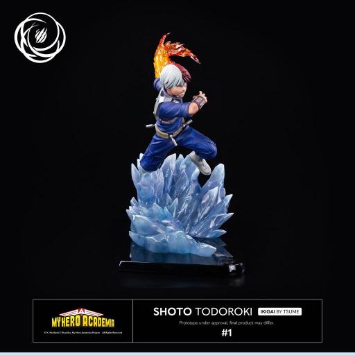 Estatua My Hero Academia Shoto Todoroki Ver.Ultra Ikigai Tsume 34 cm [1]