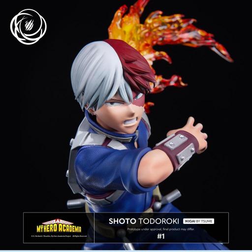 Estatua My Hero Academia Shoto Todoroki Ver.Ultra Ikigai Tsume 34 cm