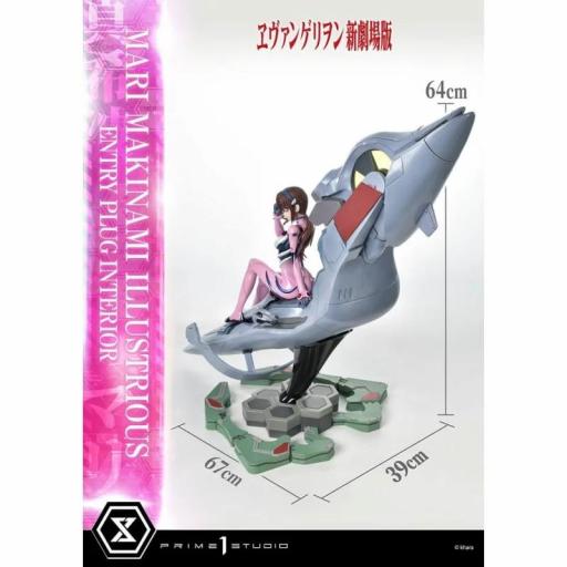 Estatua Rebuild of Evangelion Mari Makinami Illustrious Normal Ver. 64 cm [6]
