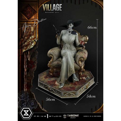 Estatua Resident Evil Village Alcina Dimitrescu  Prime 1 Studio 66 cm