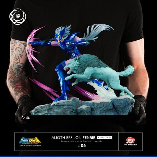 Estatua Saint Seiya Alioth Epsilon Fenrir Ikigai Tsume 32 cm [2]