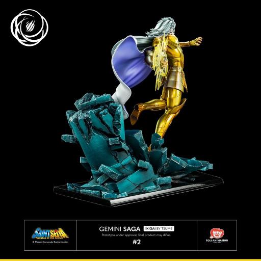 Estatua Saint Seiya Gemini Saga Ikigai Tsume 37 cm [4]