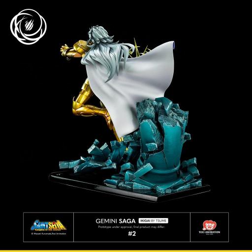 Estatua Saint Seiya Gemini Saga Ikigai Tsume 37 cm [5]